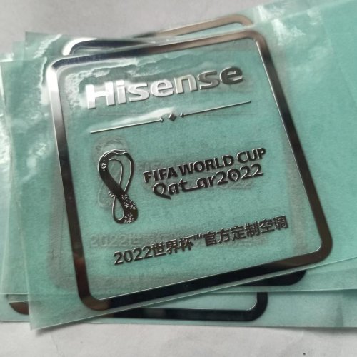 Metallic clear transparent chrome transfer sticker  3D adhesive metal logo stickers