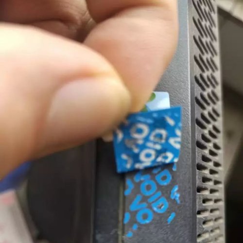 Fragile anti-counterfeiting label custom adhesive tear invalid