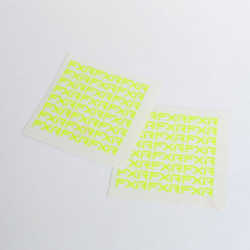 Custom fluorescent transfer stickers custom car window decoration anti weathering decal stickers