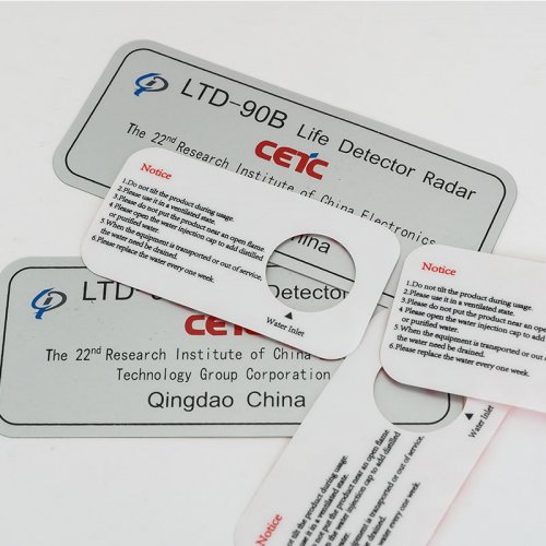 High quality waterproof Label sticker wholesale electronic labels for mechanical devices