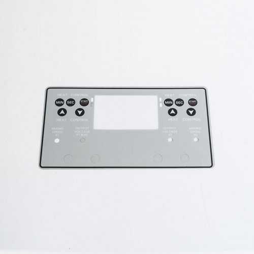 Manufacture cheap price customized 3M self adhesive custom electronic equipment control panel label sticker
