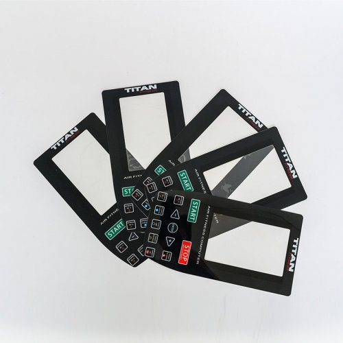 Manufacture cheap price custom 3M self adhesive sticker custom electronic control panel label sticker