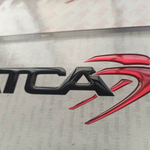 Custom dome epoxy resin sticker