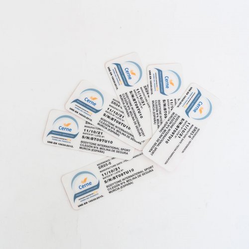 Custom 3M self adhesive paper embossed logo sticker color foil perfume bottle label sticker