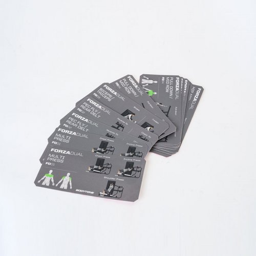 ​Custom waterproof 3M self adhesive plastic stickers fitness equipment sign warning stickers symbols