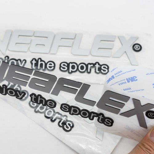 定制的镍标签贴纸薄转移箔金属贴纸