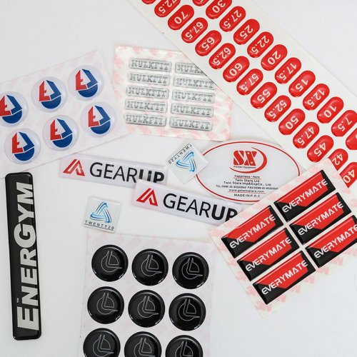 自定义徽标标签汽车装饰密封环氧贴汽车徽标