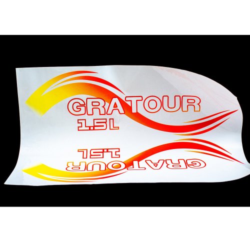 定制设计乙烯基防水粘合剂水果汁玻璃瓶瓶装饮料标签瓶贴