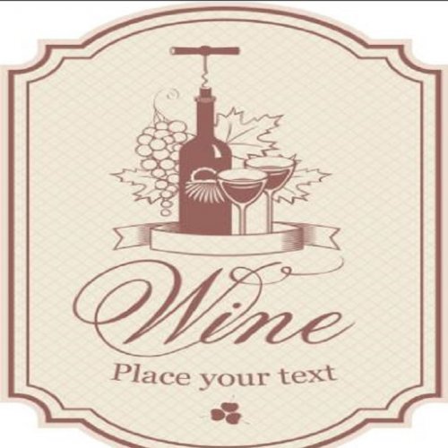 定制印刷3M自粘合剂伏特加酒酒瓶标签贴纸