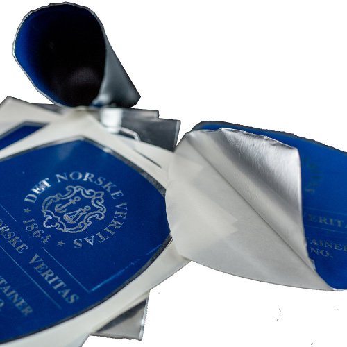 定制的高质量瓶贴