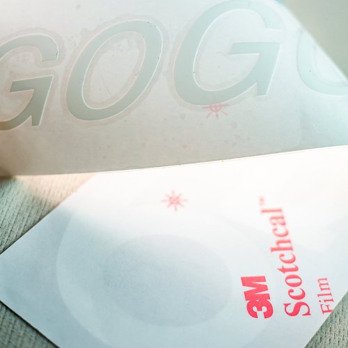 永久定制徽标印刷防水粘合剂紫外线转移贴纸包装标签